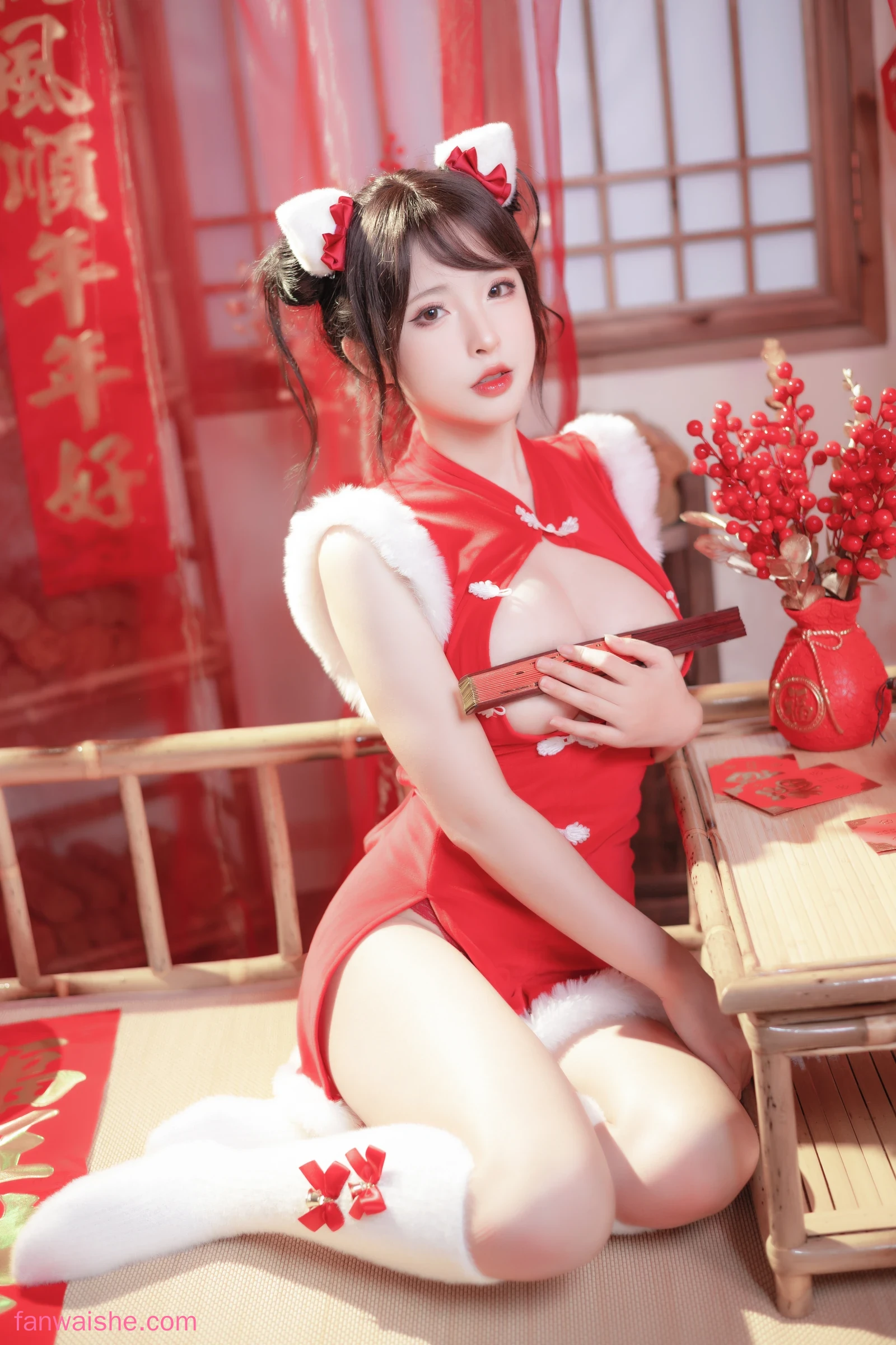 清水由乃 清水由乃 NO.043 - 新年旗袍