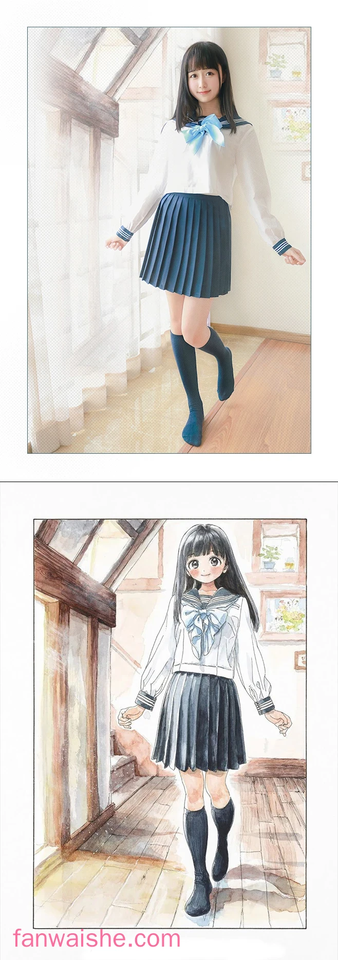 木棉棉 木棉棉 NO.043 - 水手服cos大图