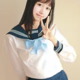 木棉棉《水手服cos大图》主题写真：27张全套美图
