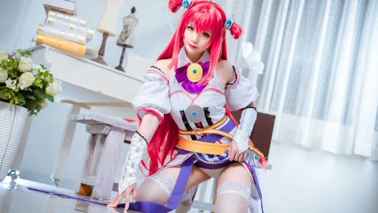 星之迟迟《Eternal Fantasy 愛尔雪》主题写真：20张全套美图