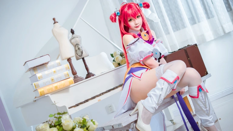 星之迟迟《Eternal Fantasy 愛尔雪》主题写真：20张全套美图