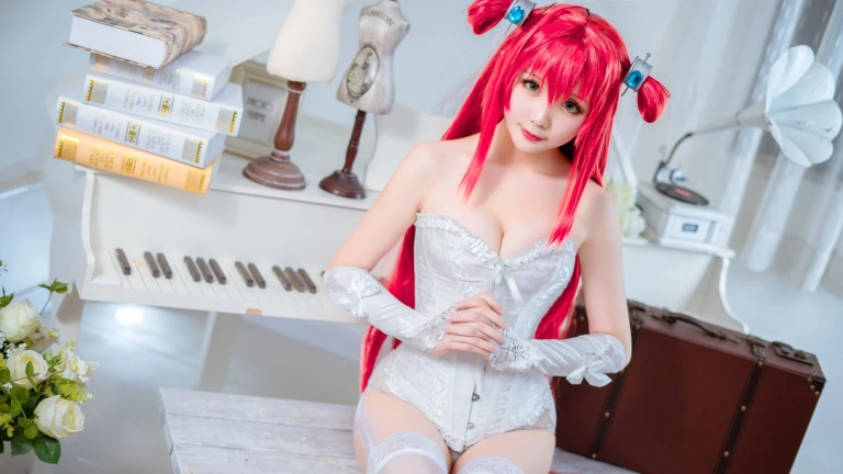星之迟迟《Eternal Fantasy 愛尔雪》主题写真：20张全套美图