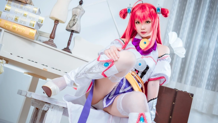 星之迟迟《Eternal Fantasy 愛尔雪》主题写真：20张全套美图