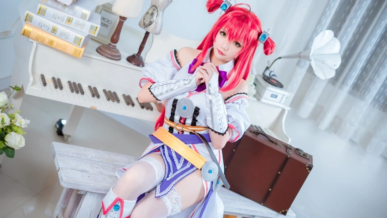 星之迟迟《Eternal Fantasy 愛尔雪》主题写真：20张全套美图