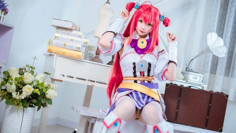 星之迟迟《Eternal Fantasy 愛尔雪》主题写真：20张全套美图