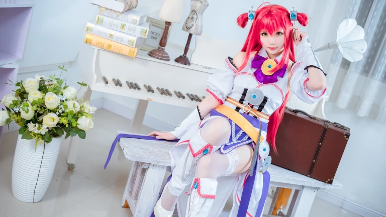 星之迟迟《Eternal Fantasy 愛尔雪》主题写真：20张全套美图