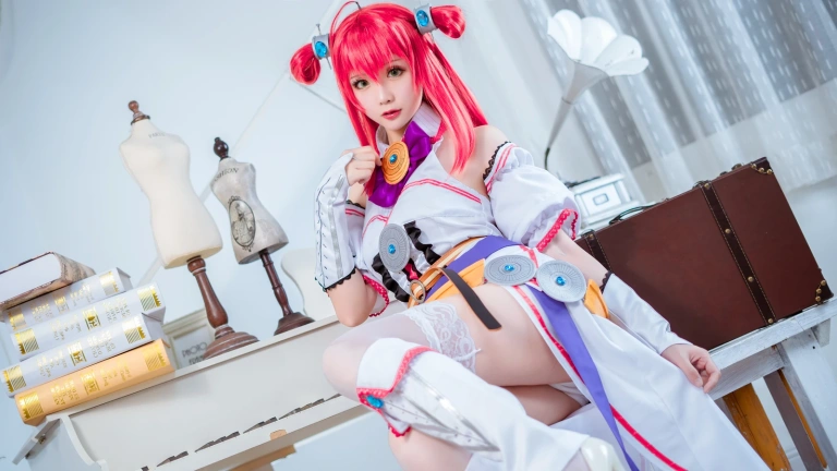 星之迟迟《Eternal Fantasy 愛尔雪》主题写真：20张全套美图