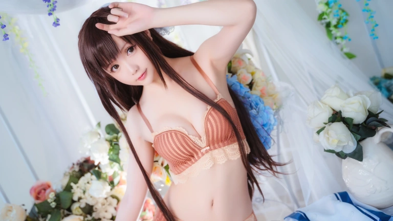 星之迟迟《翠之海》主题写真：20张全套美图