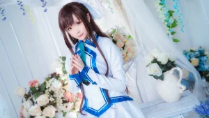 星之迟迟《翠之海》主题写真：20张全套美图