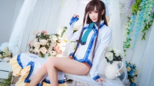 星之迟迟《翠之海》主题写真：20张全套美图