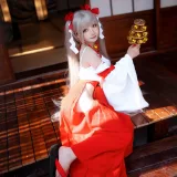 是三不是世《碧蓝航线 可畏巫女》主题写真：21张全套美图