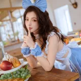 桃良阿宅《女仆的小憩》主题写真：52张全套美图
