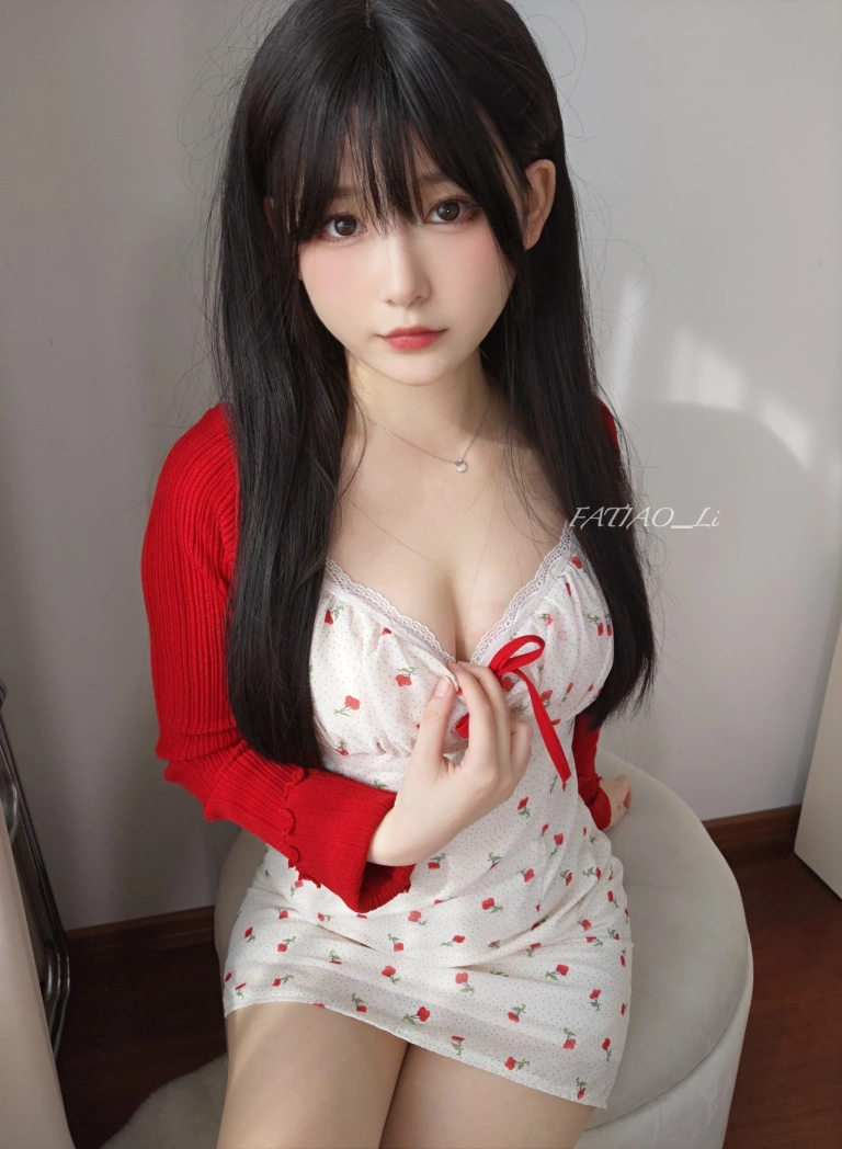 迷之呆梨《春日少女》主题写真：77张全套美图，含3个视频