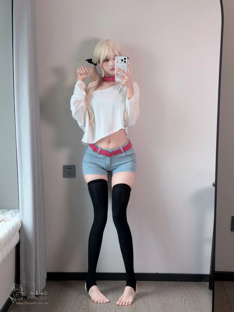 麻薯好吃《哥哥好弱…吗》主题写真：86张全套美图