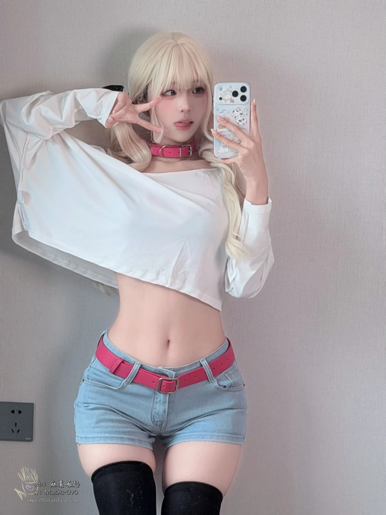 麻薯好吃《哥哥好弱…吗》主题写真：86张全套美图