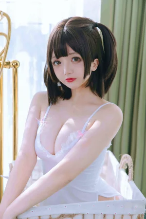 日奈娇(椎名莜)《湿身小白裙》主题写真：97张全套美图