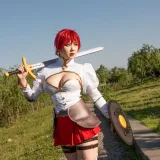 皮皮奶《布狄卡cos》主题写真：14张全套美图