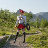 皮皮奶《布狄卡cos》主题写真：14张全套美图