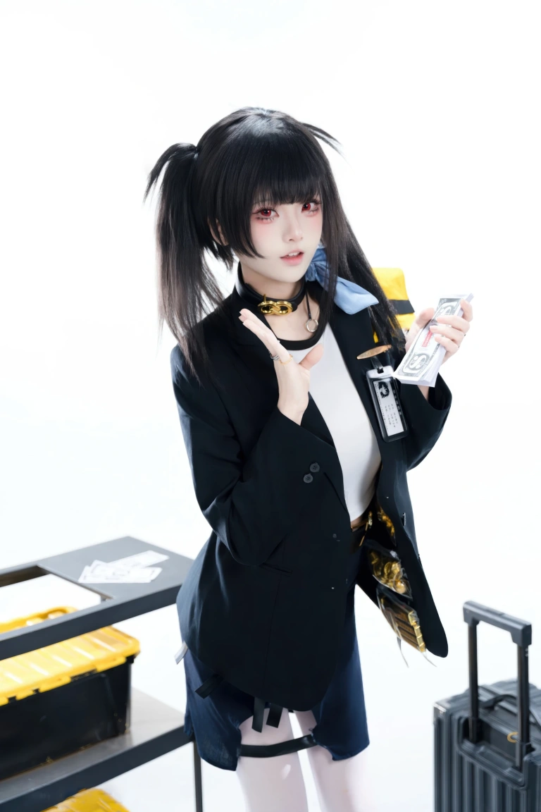 九柒喵《Nikee胜利女神 索拉》主题写真：24张全套美图