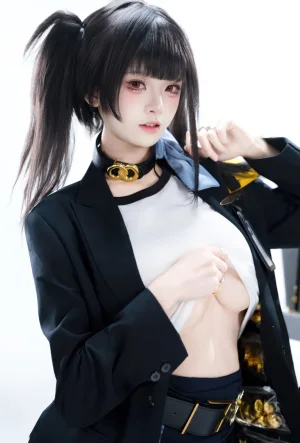 九柒喵《Nikee胜利女神 索拉》主题写真：24张全套美图