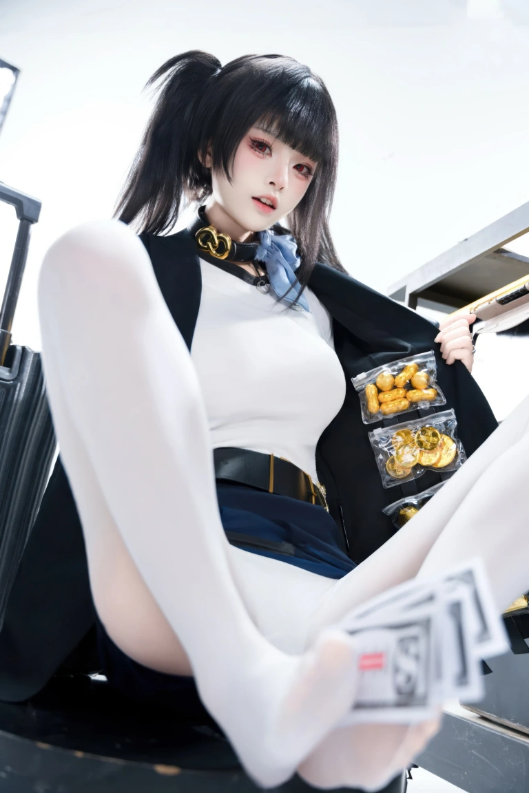 九柒喵《Nikee胜利女神 索拉》主题写真：24张全套美图