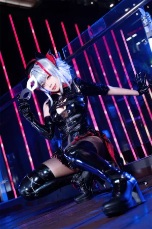虎森森《明日方舟 怪盗W》主题写真：30张全套美图