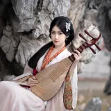 不呆猫《战国袍》主题写真：140张全套美图，含2个视频