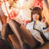 焖焖碳《碧蓝航线 樫野》主题写真：30张全套美图