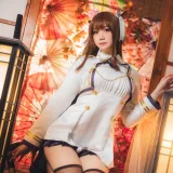 焖焖碳《碧蓝航线 樫野》主题写真：30张全套美图