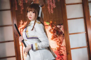 焖焖碳《碧蓝航线 樫野》主题写真：30张全套美图