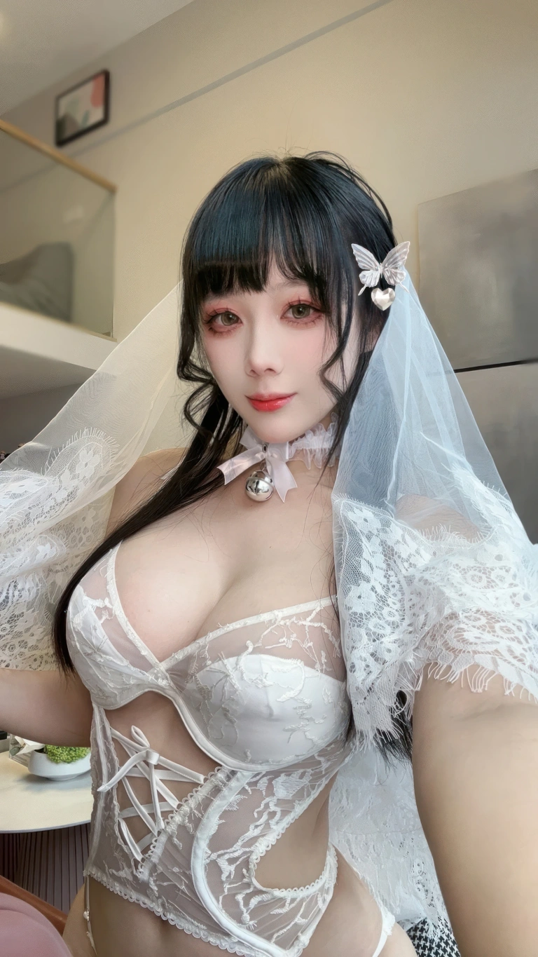 九言《花嫁》主题写真：31张全套美图，含5个视频