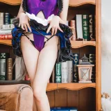 蜜汁猫裘《贞德女仆》主题写真：40张全套美图