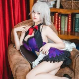 蜜汁猫裘《贞德女仆》主题写真：40张全套美图
