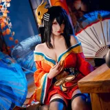 是一只熊仔《大凤和服》主题写真：50张全套美图
