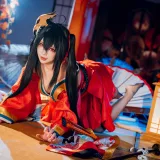 是一只熊仔《大凤和服》主题写真：50张全套美图