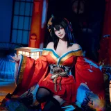 是一只熊仔《大凤和服》主题写真：50张全套美图