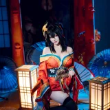 是一只熊仔《大凤和服》主题写真：50张全套美图