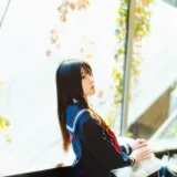 桜桃喵《小少女 黑色水手服》主题写真：50张全套美图