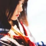 桜桃喵《小少女 黑色水手服》主题写真：50张全套美图