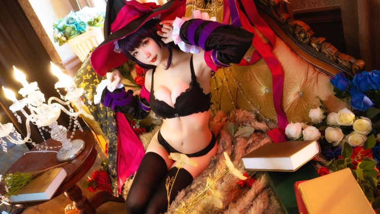 星之迟迟《玛菲卡》主题写真：20张全套美图