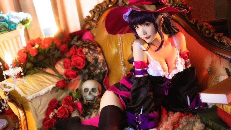 星之迟迟《玛菲卡》主题写真：20张全套美图