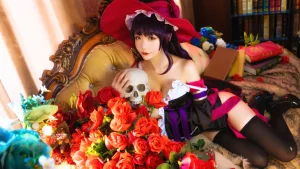 星之迟迟《玛菲卡》主题写真：20张全套美图