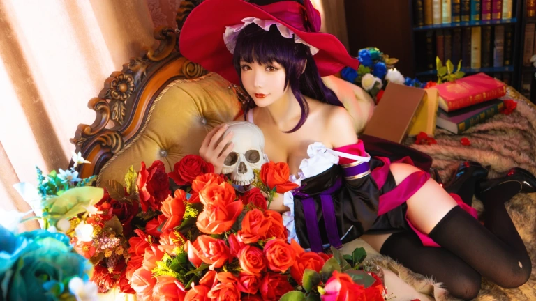 星之迟迟《玛菲卡》主题写真：20张全套美图