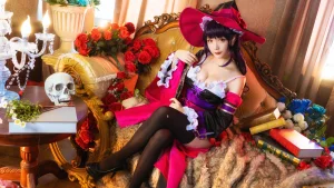星之迟迟《玛菲卡》主题写真：20张全套美图