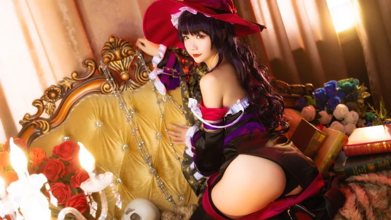 星之迟迟《玛菲卡》主题写真：20张全套美图