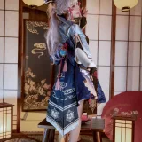 阿包也是兔娘《神里凌华》主题写真：25张全套美图