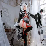 清水由乃《2B 同人花嫁》主题写真：45张全套美图