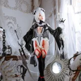 清水由乃《2B 同人花嫁》主题写真：45张全套美图
