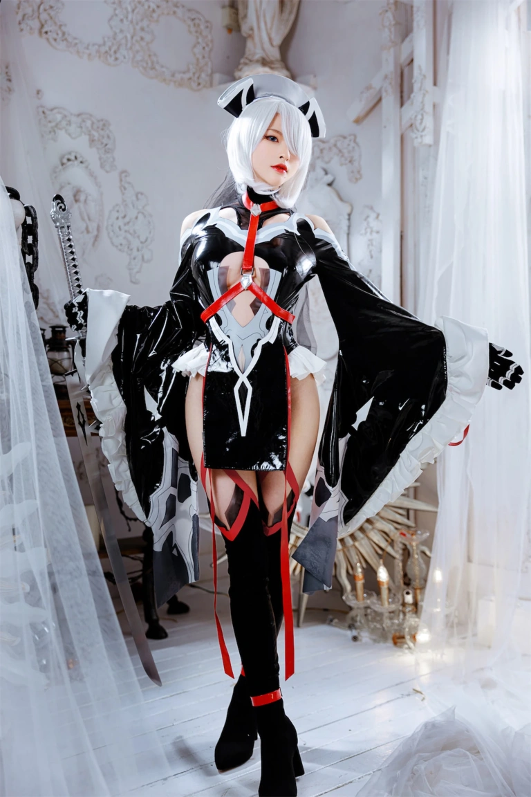清水由乃《2B 同人花嫁》主题写真：45张全套美图