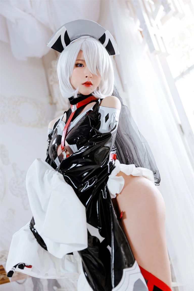 清水由乃《2B 同人花嫁》主题写真：45张全套美图